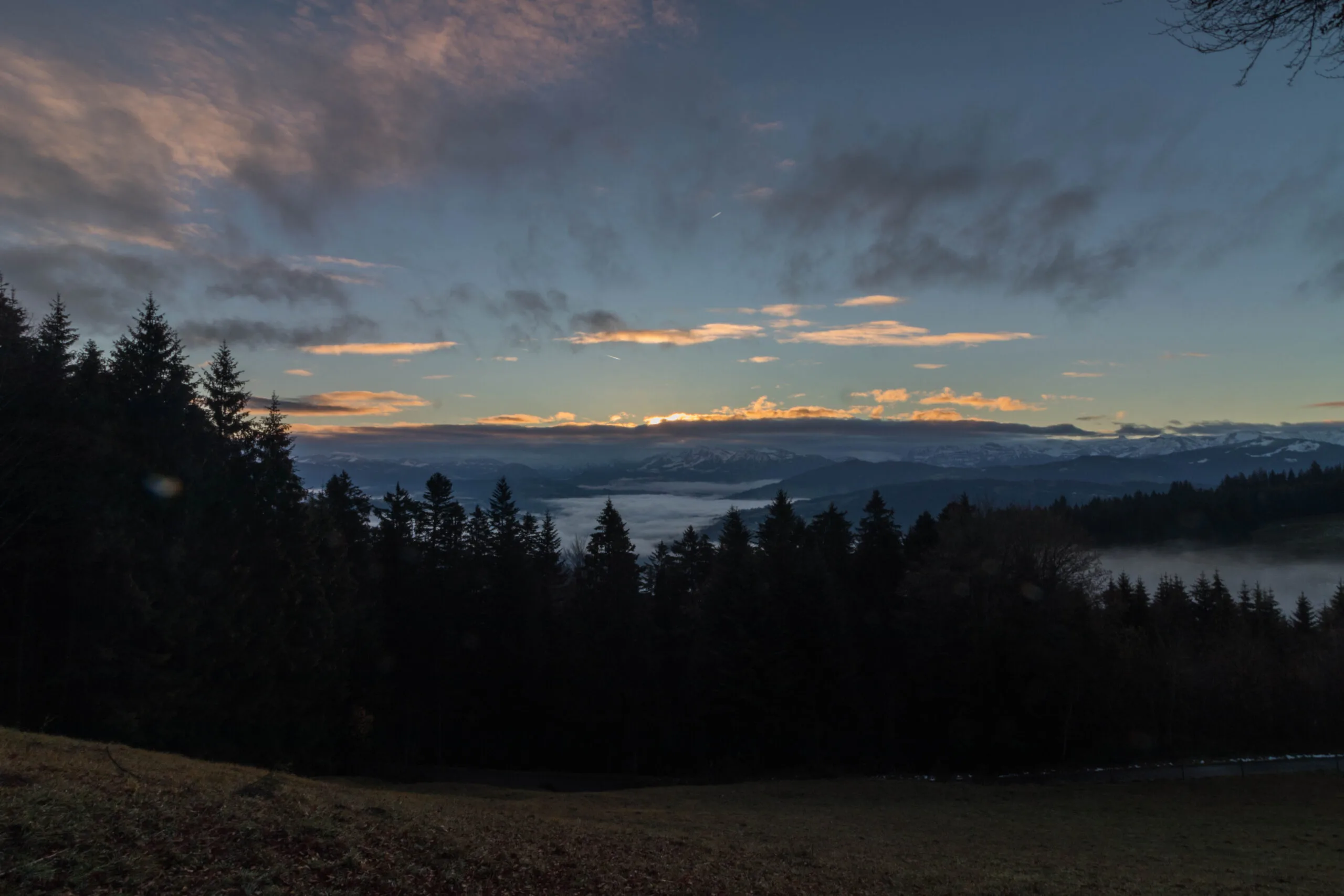 Panorama Sonnenaufgang